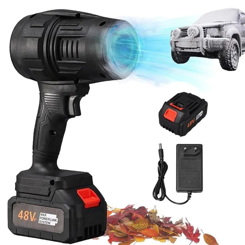 Miniatura 6 de Soplador Profesional DOBLE BATERIA 48v